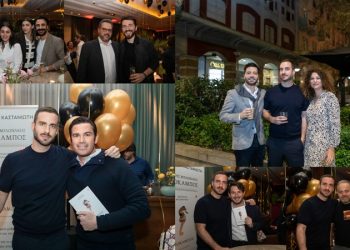 Πάρτι στο Athénée για το μυθιστόρημα “Ιππόκαμπος” του Αντώνη Μυλωνάκη