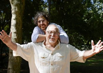 Ο Χόρχε Μπουκάι και ο γιoς του Ντεμιάν στην Αθήνα