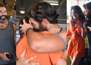 Σπύρος Μαρτίκας: Η Βρισηίδα Ανδριώτου τον υποδέχτηκε στο αεροδρόμιο