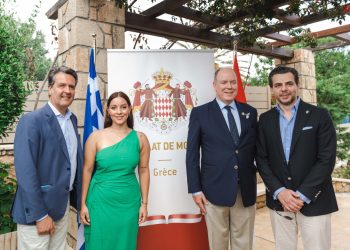 Πρίγκιπας Αλβέρτος του Μονακό: Επίσκεψη στην Ελαφόνησο