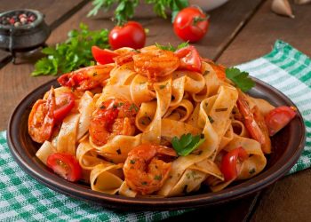 Συνταγή: Φετουτσίνι με γαρίδες