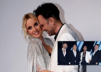 Πέγκυ Ζήνα-Κωνσταντίνος Χριστοφόρου-Οne σε backstage στιγμιότυπα