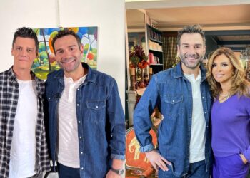 Η Μιμή Ντενίση και ο Αλέξανδρος Βάρθης @«Μπαμπά-δες»