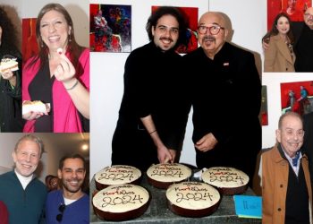Κοπή πίτας με φίλους στην γκαλερί «Αγκάθι – Κartάλος» για το 2024