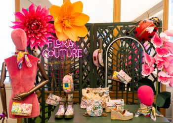 attica City Link: Λουλουδάτο event για τη συλλογή Floral Couture της Kurt Geiger