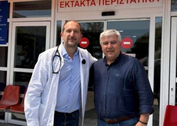 Εθελοντική εφημερία του δημάρχου Σουλίου στο νοσοκομείο Πρέβεζας