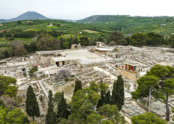 Κνωσός: Αναδιαμορφώνεται η είσοδος στον αρχαιολογικό χώρο