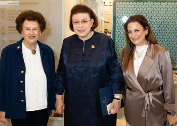 Εγκαίνια έκθεσης στο Μουσείο Κοσμήματος Ηλία Λαλαούνη