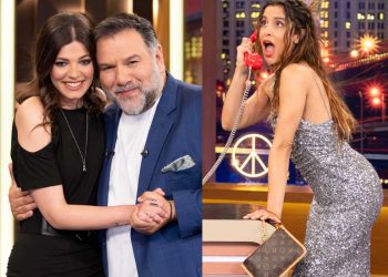 Μαρίνα Σάττι & Τζένη Καζάκου στο «The 2Night Show»
