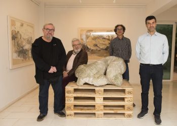 Eγκαίνια της έκθεσης-φόρος τιμής στον Μίλτο Παπαστεργίου