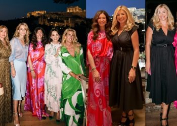 H Θέμις Ζουγανέλη υποδέχτηκε την Cordelia de Castellane