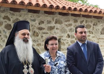 Εγκαίνια Ιερού Ναού Αγίου Γεωργίου στα Μετέωρα