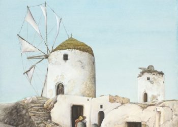 Η νέα έκθεση της Άρτεμης Χατζηγιαννάκη στη Σαντορίνη