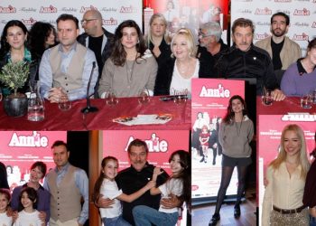 Συνέντευξη τύπου για το μιούζικαλ «Αnnie» στο Θέατρο Παλλάς