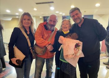 Με συγκινητικό τρόπο η Ρούλα Πατεράκη επέστρεψε στη Θεσσαλονίκη