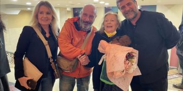 Με συγκινητικό τρόπο η Ρούλα Πατεράκη επέστρεψε στη Θεσσαλονίκη