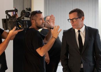 Στα γυρίσματα της σειρά «Ο δικαστής»