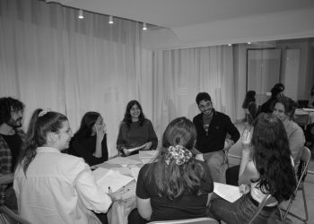 Στις πρόβες με τις «Καλλιόπες»