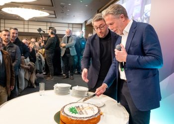 Παύλος Γερουλάνος: Κοπή πίτας στο ξενοδοχείο Caravel