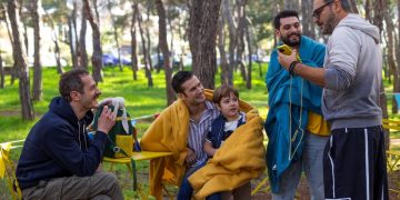 Στα γυρίσματα του σίριαλ «Μπαμπά σ’αγαπώ»