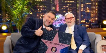 O Kώστας Καίσαρης στο «The 2Night Show»