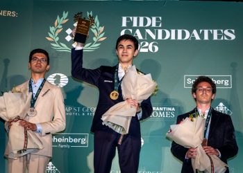 Τελετή λήξης για το Παγκόσμιο Πρωτάθλημα Σκακιού