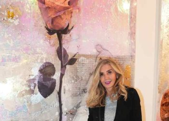 Εριέττα Βορδώνη: Εγκαίνια της έκθεσης « Ο κήπος του Επίκουρου»