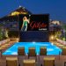«Pool Your Cinema» με φόντο το Λυκαβηττό