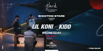 Lil Koni και Kidd: Παρουσιάζουν το album «Shooting Stars» στο Ιsland